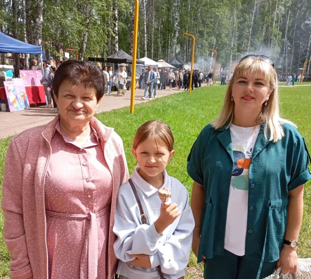 День района